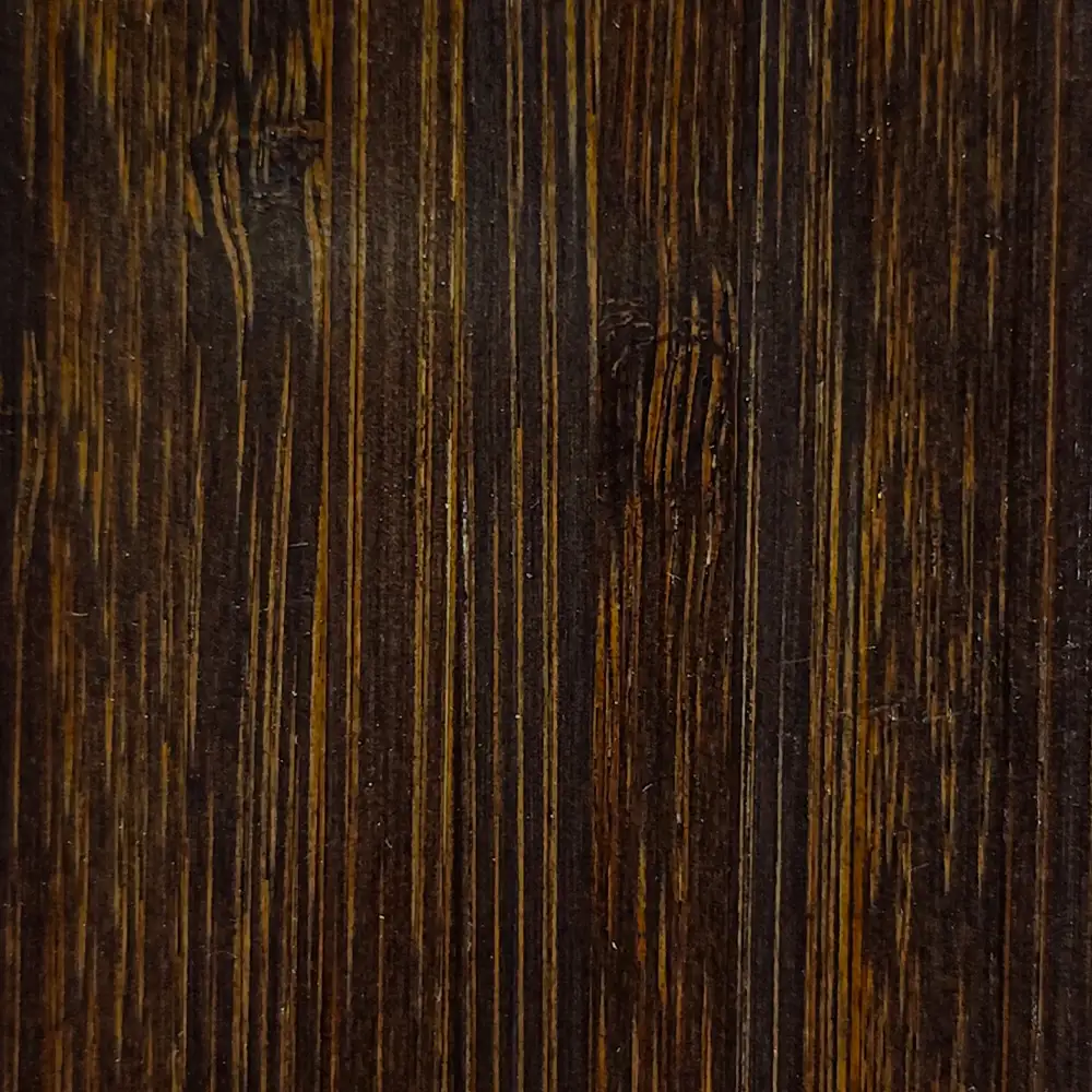 Detalhe da textura da persiana de madeira Sanlui