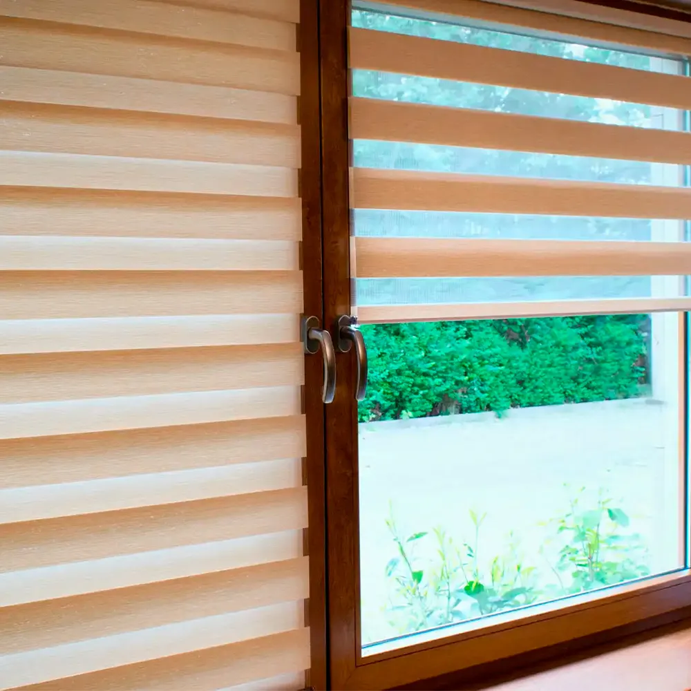 Persiana Double Vision Motorizada SmartLife da Sanlui